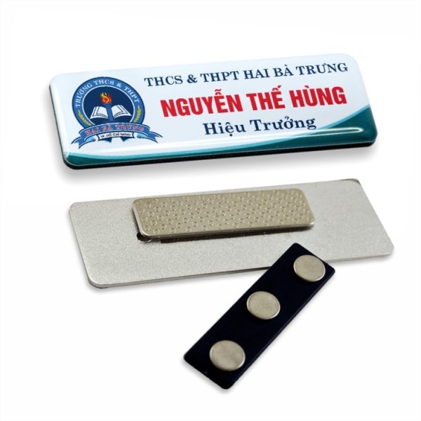 Thẻ kim loại đổ keo nam châm - In ấn Hoài Việt - Công Ty TNHH Một Thành Viên Quảng Cáo Hoài Việt
